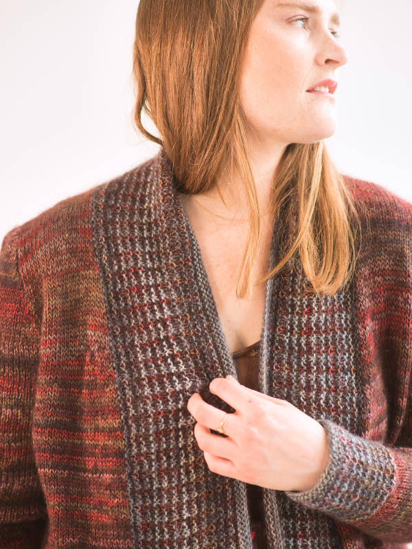 A Berroco Tiramisu Pattern - Hartwick Cardigan (PDF)