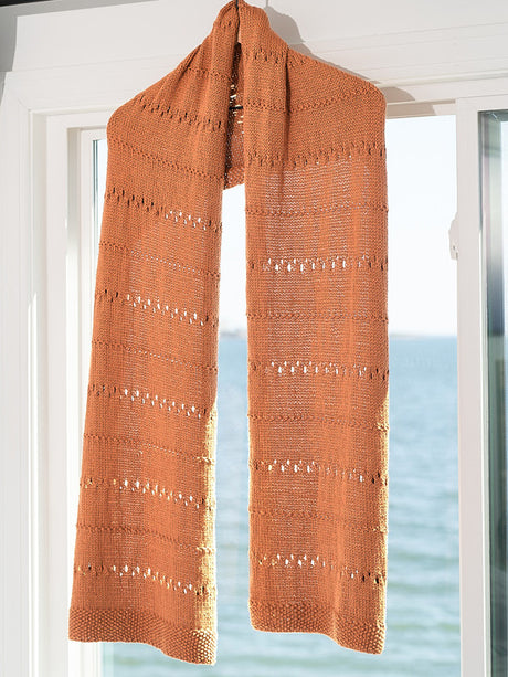 A Berroco Pima Soft Pattern - Hawthorn Scarf (PDF)