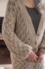 A Berroco Hearthside Pattern - Meader Cardigan (PDF)