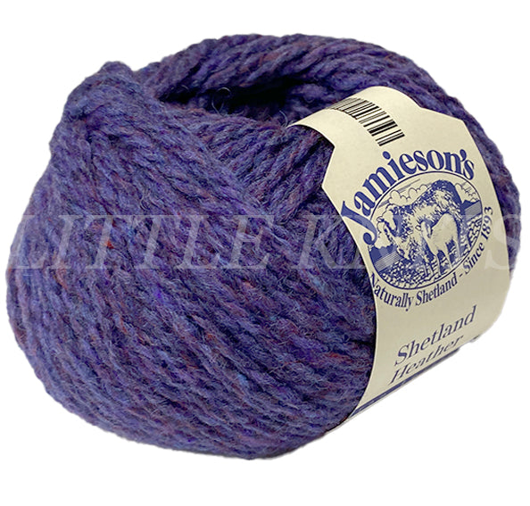 Jamieson's of Shetland Heather Aran Yarn - Amethyst (Color #1310)