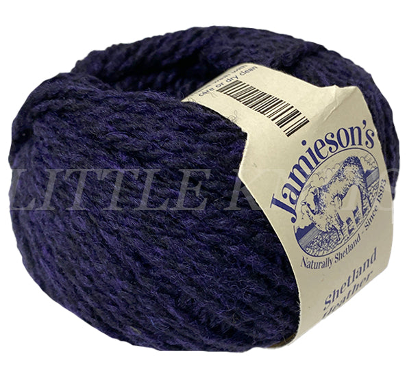 Jamieson's Shetland Heather Aran - Nightshade (Color #1401)