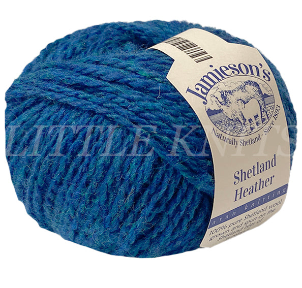 Jamieson's Shetland Heather Aran - Bering Sea (Color #748)