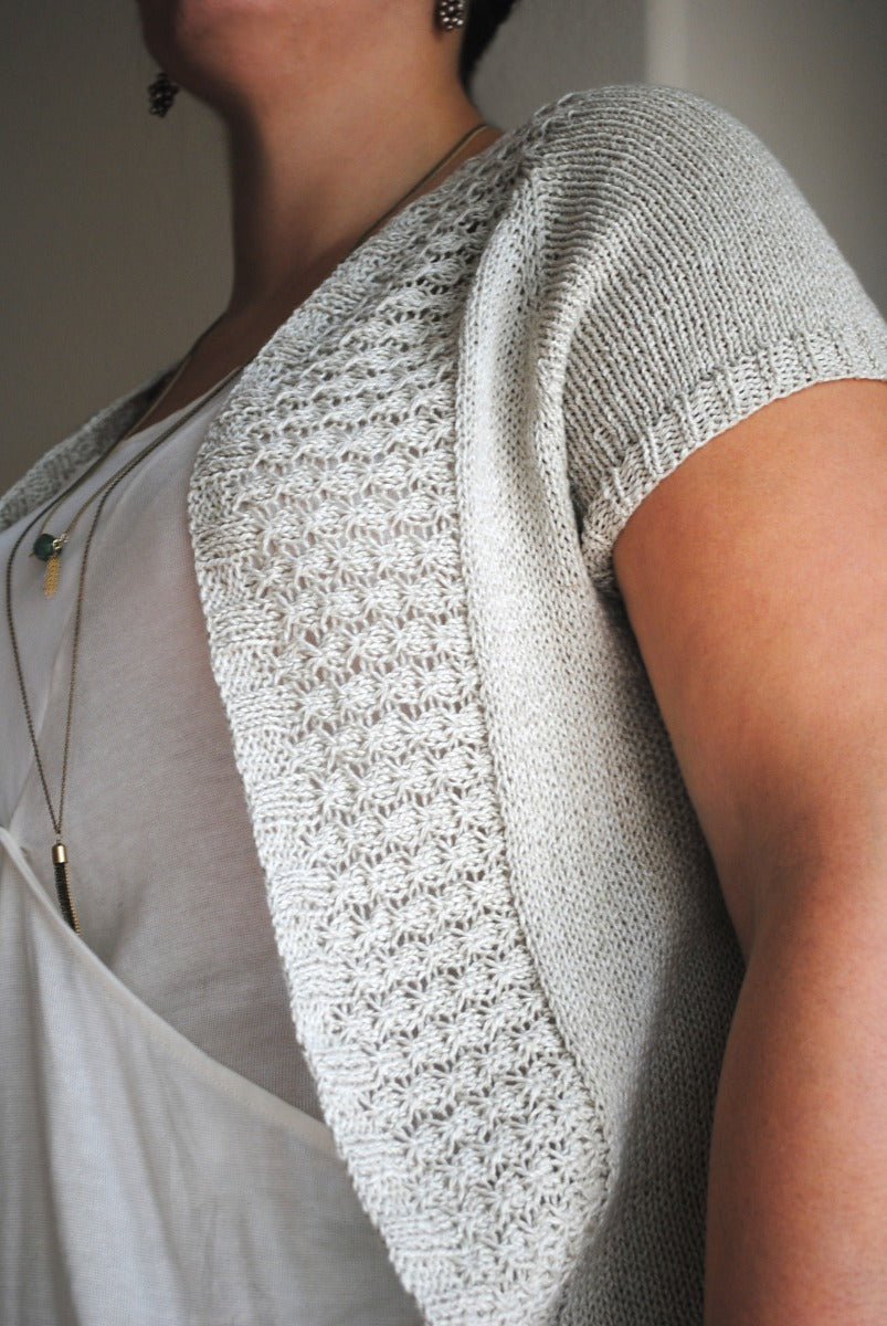 A Elsebeth Lavold Knitting Pattern - Summer Ease Cardi (PDF) on sale at little knits