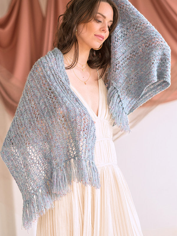 A Berroco Mistico Pattern - Henning Wrap  (PDF)