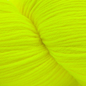 Cascade Heritage Sock - Highlighter Yellow (Color #5774)