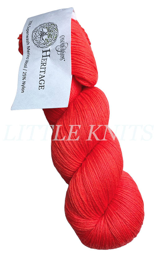 Cascade Heritage Sock - Highlighter Tangelo (Color #5790)