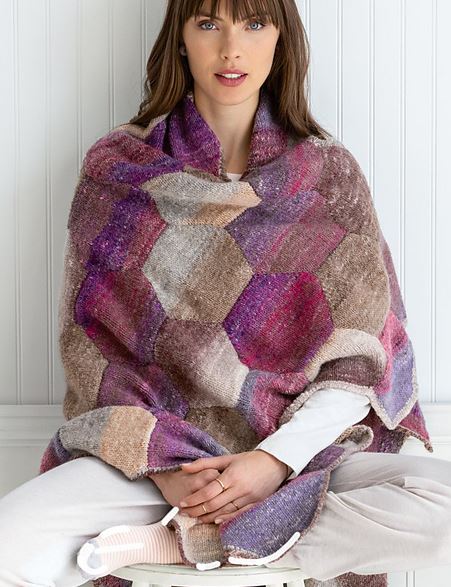 Noro Miyabi Pattern - Hexad Blanket #09 (PDF)