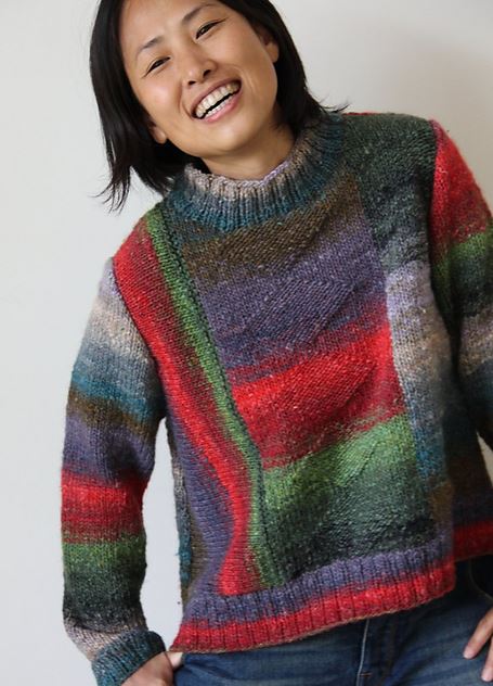 A Noro Silk Garden Pattern - High-Low Pullover (PDF)