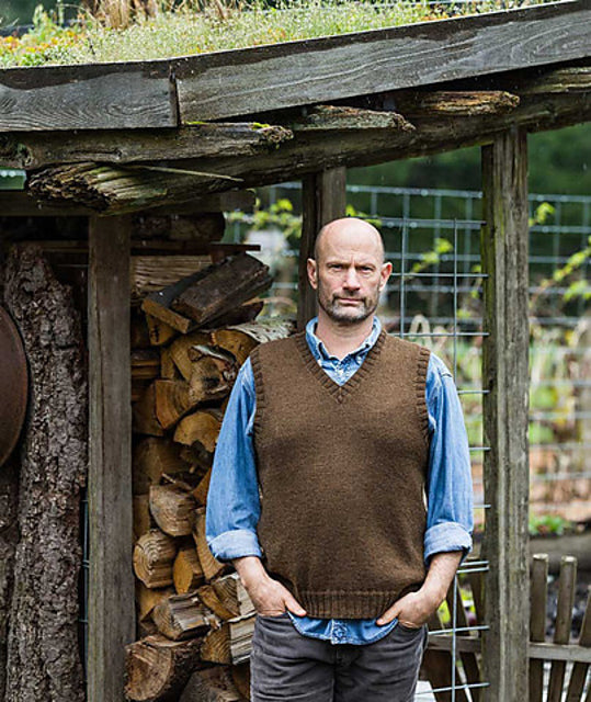 A Churchmouse Yarns and Teas Pattern - His Vest (PDF)