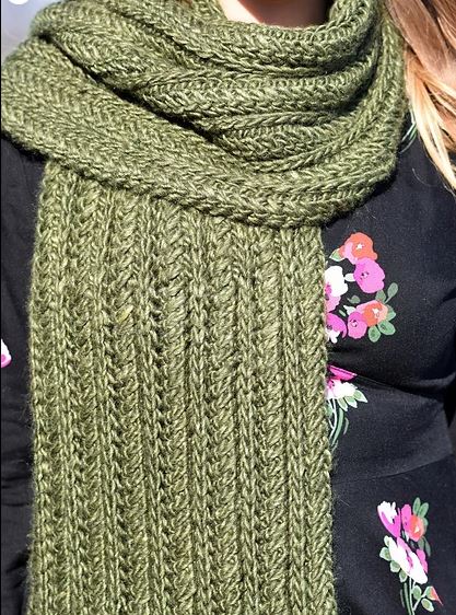 Hjordis Scarf - Free with Chunky Merino Superwash purchase of 5 or more skeins (PDF File)