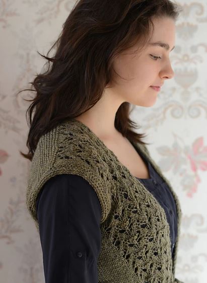 A Berroco Ultra Alpaca Pattern - Hoehne Vest (PDF)