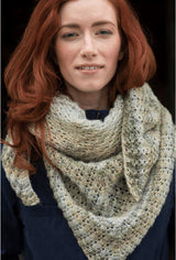 A Berroco Pixel Pattern - Miss Honey Shawl (PDF)