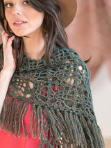 A Berroco Mistico Pattern - Houdin Crochet Shawl  (PDF)