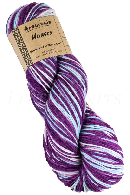 Araucania Huasco - Plum Island (Color #42) - Fingering Weight, Not the Same as Huasco Color Hand-Painted