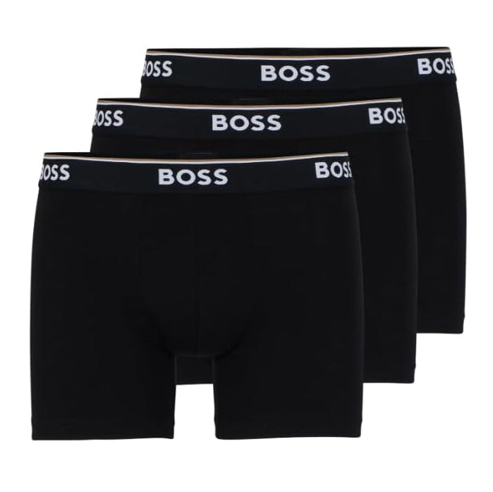 New BOSS Power Cotton Blend Trunks, Pack of 3, Medium