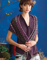 A Noro Silk Garden Lite - Hyacinth Stitch Shawl (PDF)