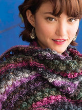 A Noro Silk Garden Lite - Hyacinth Stitch Shawl (PDF)