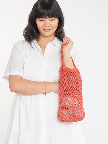 A Berroco Lumi Pattern - Ibiza Market Bag - Crochet (PDF)