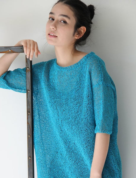 A Noro Asaginu Pattern - Ichika Pullover (PDF)