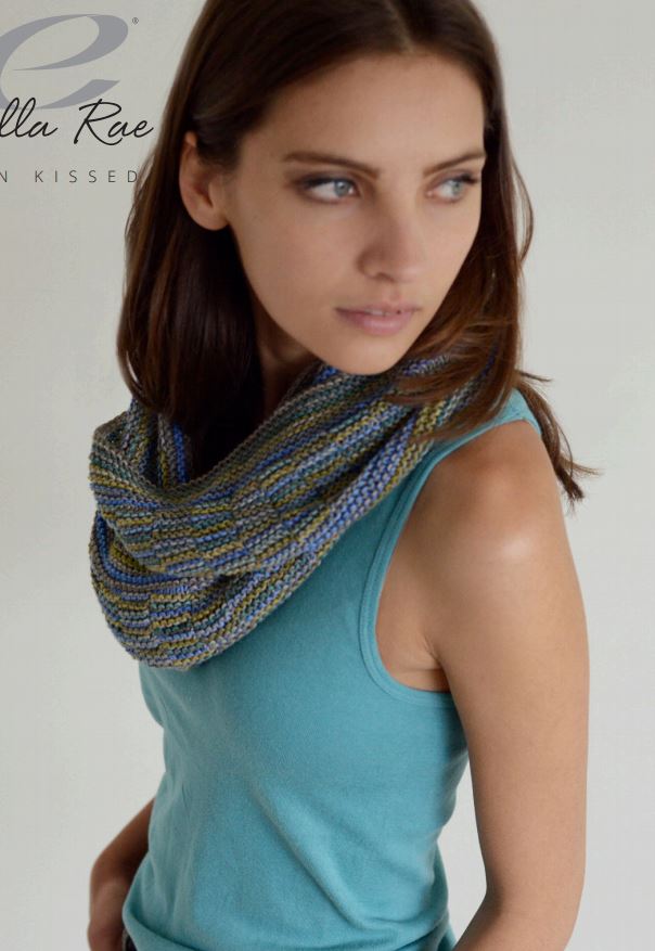 Sierra Infinity Scarf - FREE with Purchases of 4 Skeins of Sun Kissed (Please add to cart to receive)