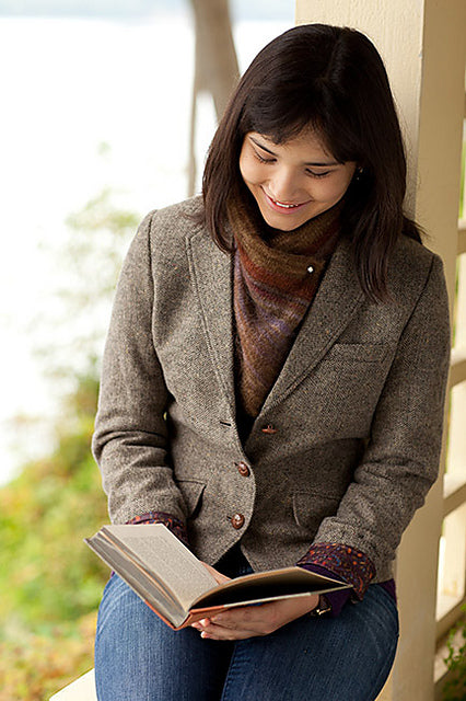 A Churchmouse Yarns and Teas Pattern - Inside Outside Cowl (PDF)