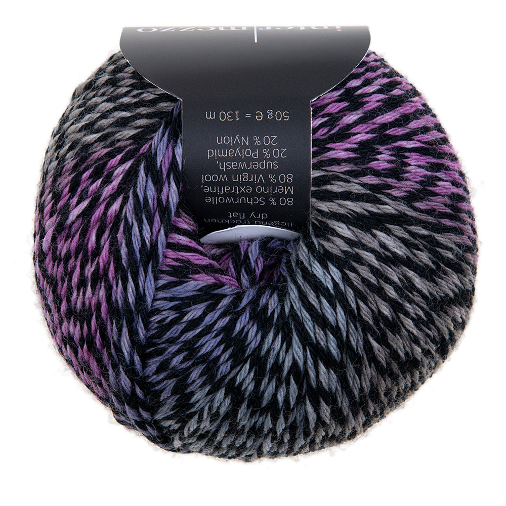 Zitron Intermezzo Yarn - Gray/Purple (Color #02)