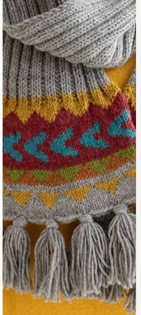 Ismeralda Hat and Scarf Print Pattern - FREE WITH PURCHASES OF $25 OR MORE - ONE FREE GIFT PER PERSON/PURCHASE PLEASE