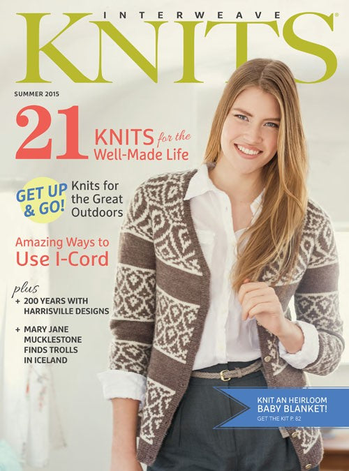 Interweave Knits - Summer 2015 Cover