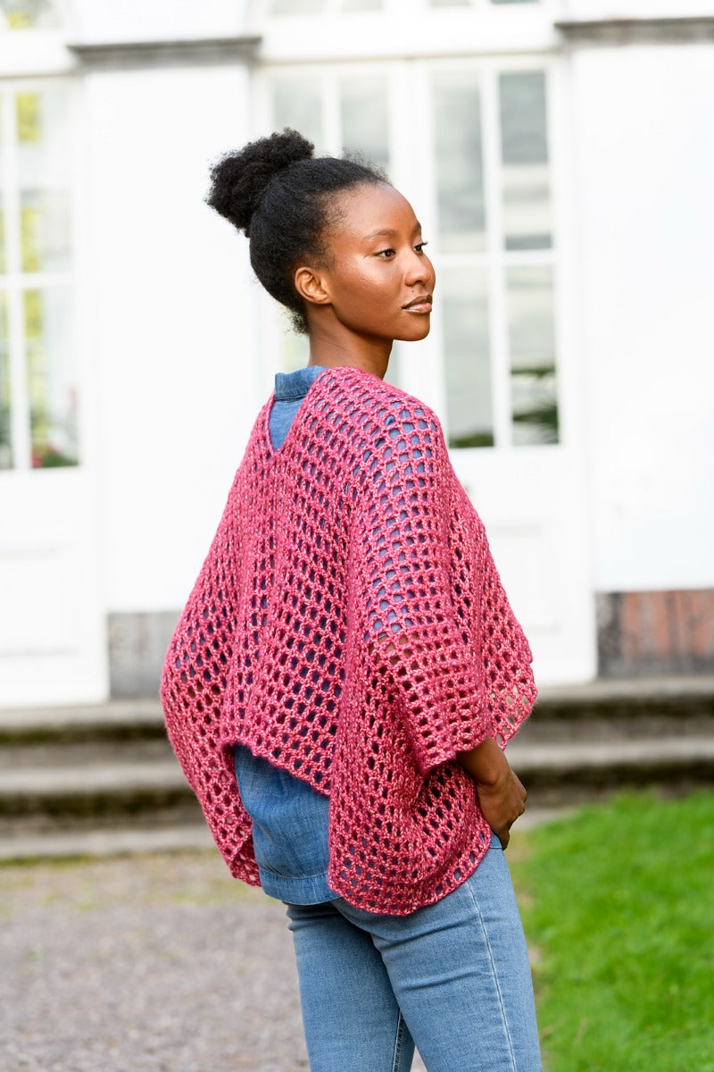 A Juniper Moon Farm Cotton+Merino Crochet Pattern - Elena (PDF