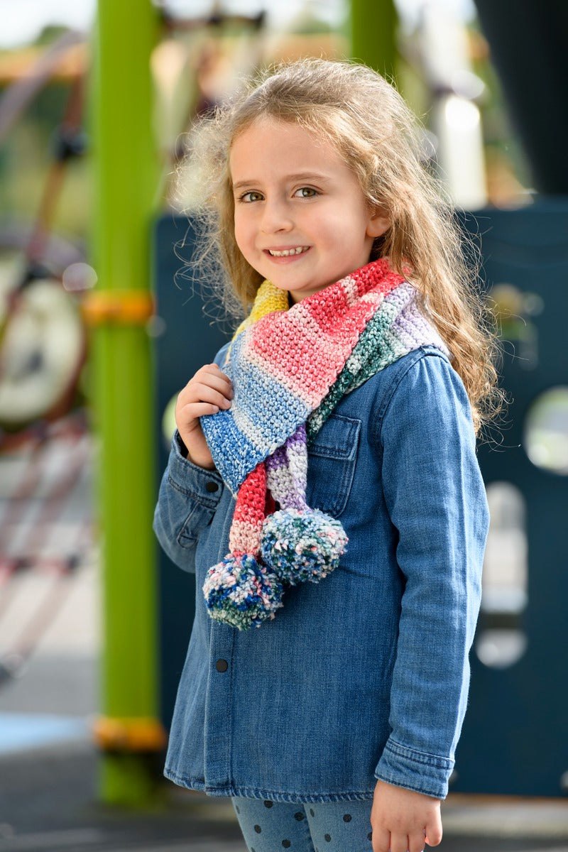 A Juniper Moon Cumulus Stripes Pattern - Norma Scarf (PDF)