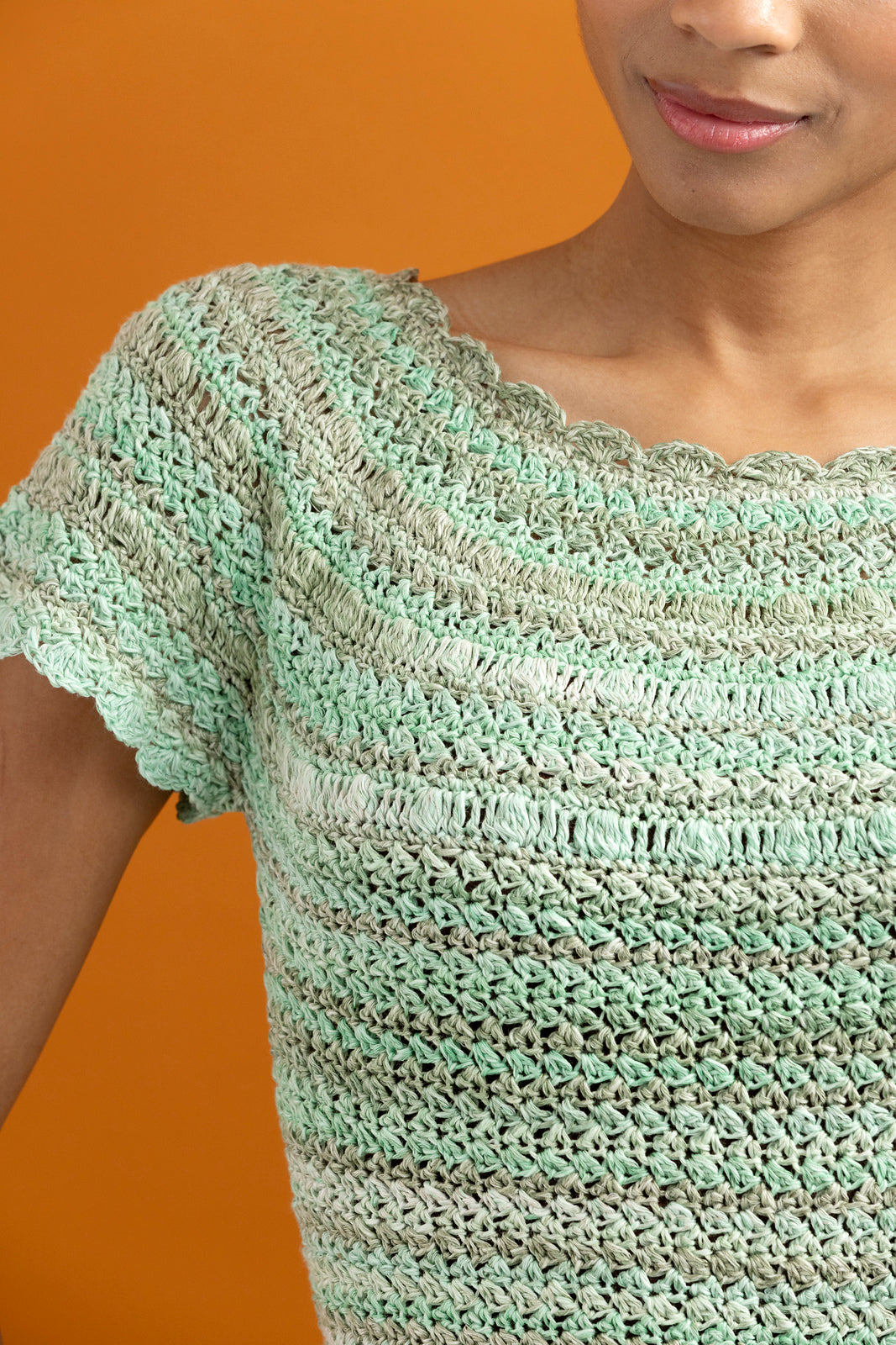An Araucania Junto Crochet Pattern - Jade Tee (PDF)