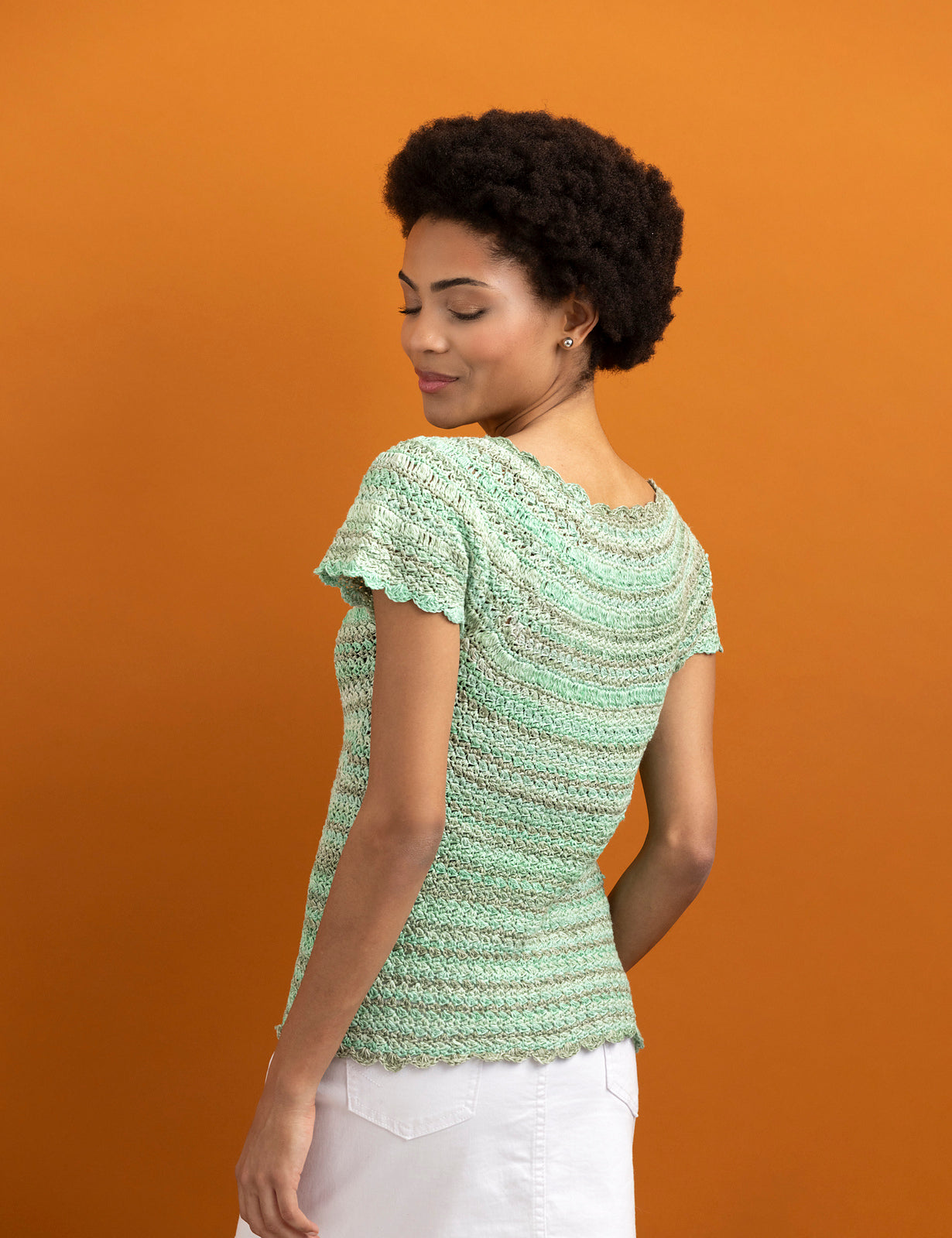 An Araucania Junto Crochet Pattern - Jade Tee (PDF)