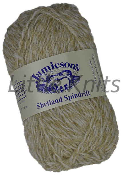 Jamieson's Shetland Spindrift - Mooskit/White (Color #114)