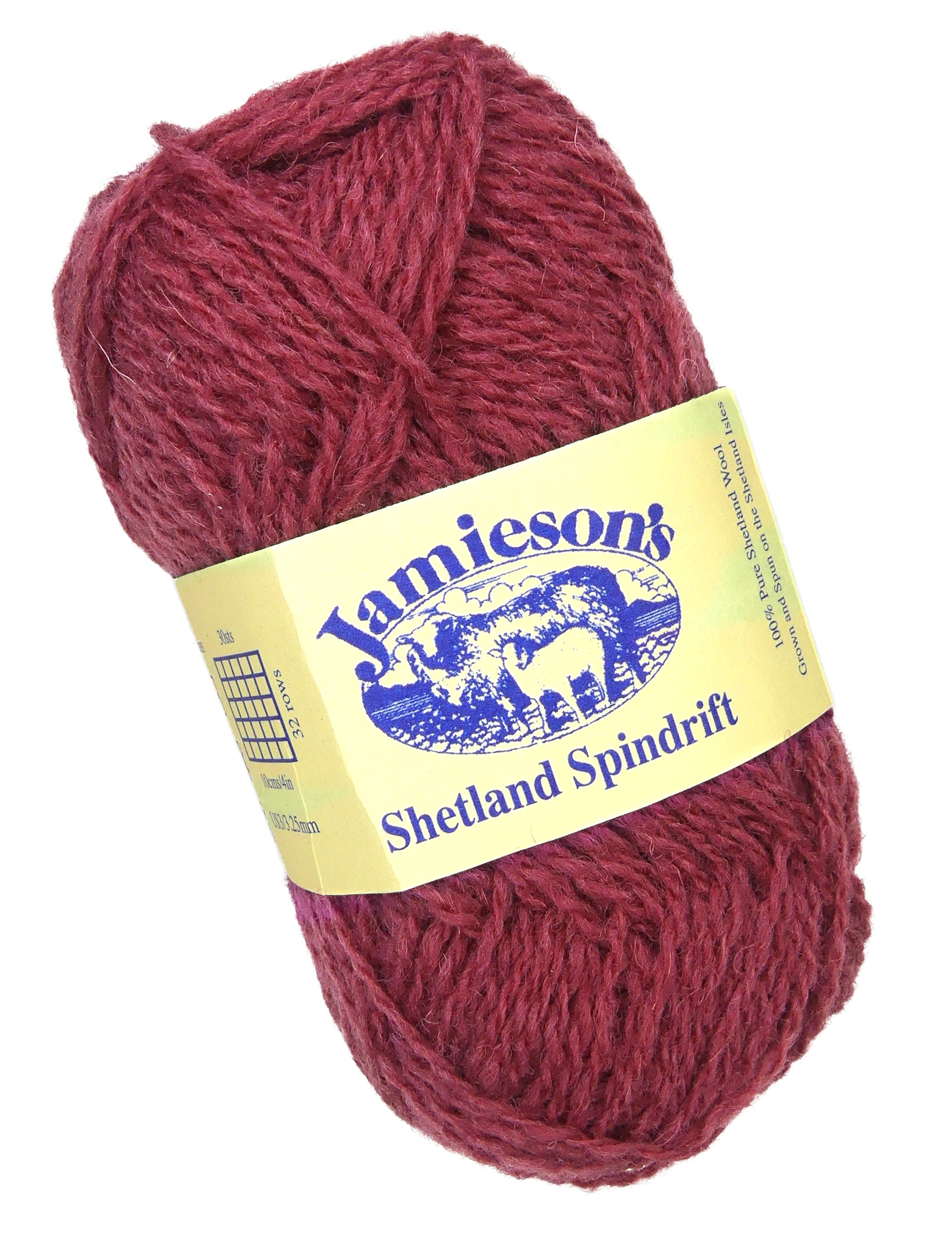 Jamieson's Shetland Spindrift - Peony (Color #581)