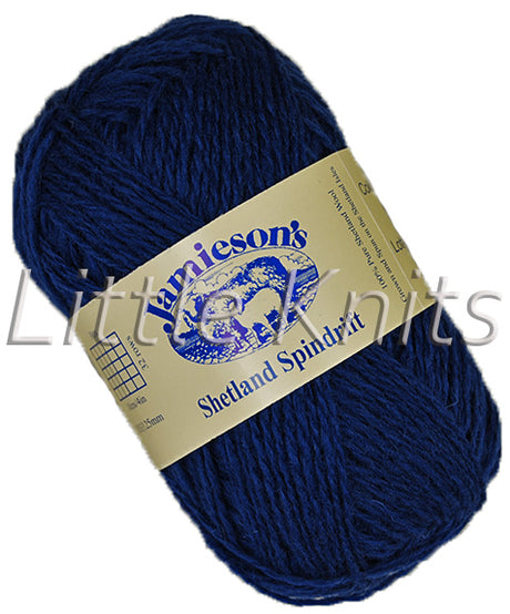 Jamieson's Shetland Spindrift - Cobalt (Color #684)