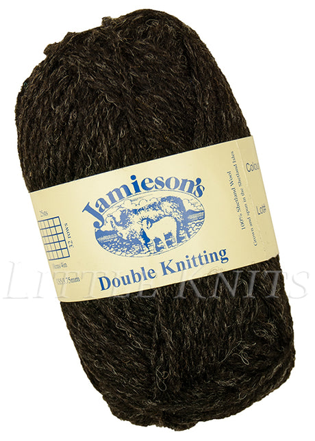 Jamieson's Double Knitting - Shetland Black (Color #101)