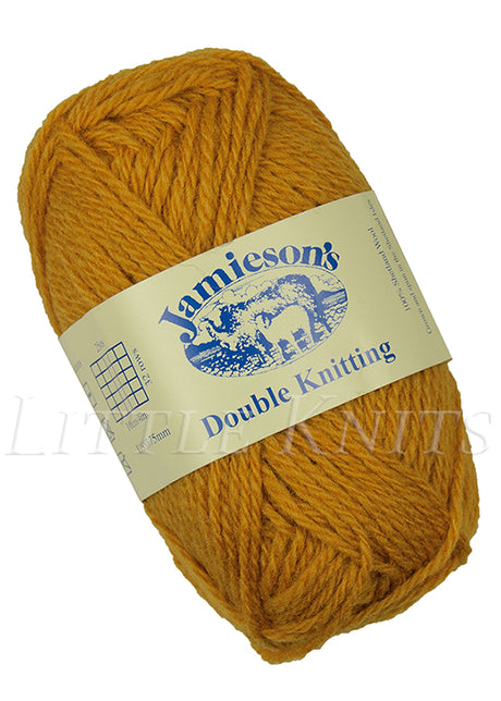 Jamieson's Double Knitting - Mustard (Color #425)