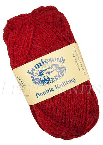 Jamieson's Double Knitting - Crimson (Color #525) – Little Knits