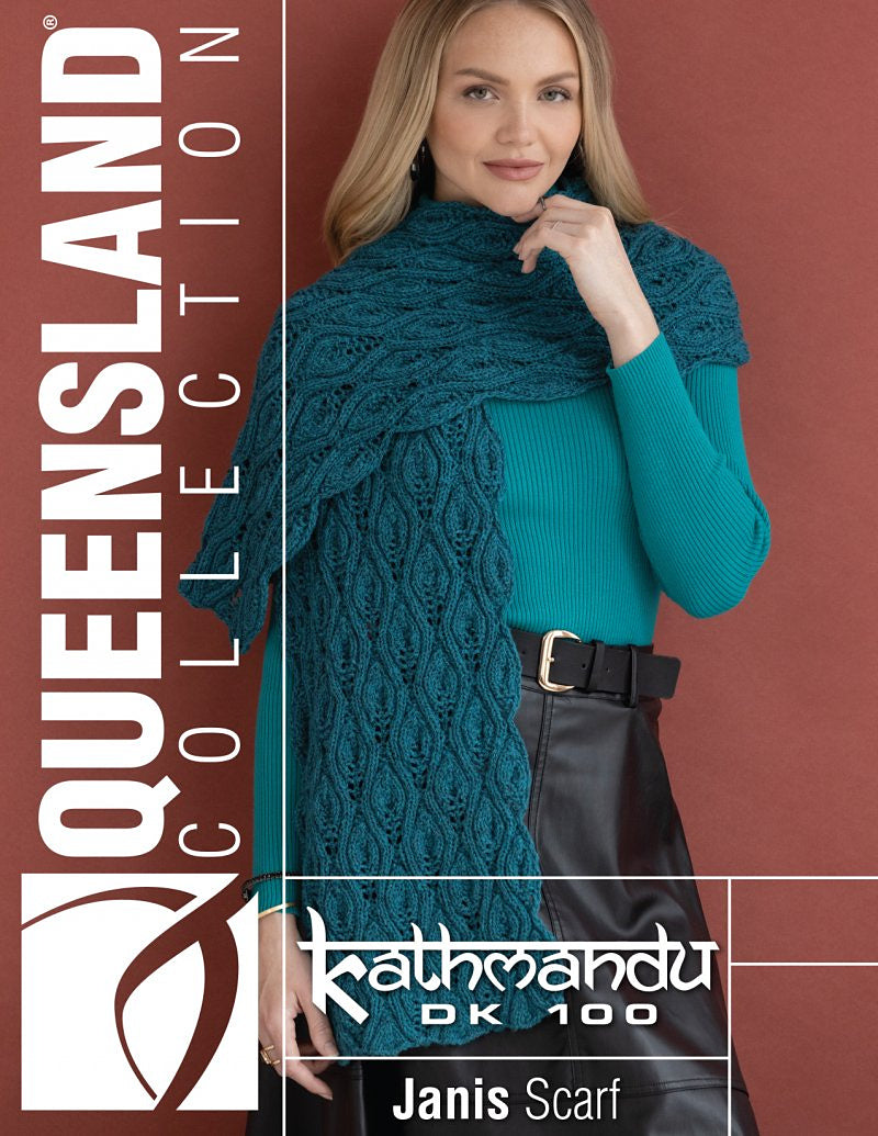 A Queensland Kathmandu DK Pattern - Janis Scarf (PDF)