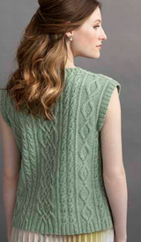 An Elsebeth Lavold Knitting Pattern - Jasmine Top (PDF) on sale at little knits