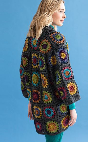 A Mirasol Crochet Pattern - Jeanette Jacket (PDF)