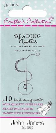 John James Crafter's Collection Beading and Embroidery Needles - 14 Assorted on sale at Little Knits