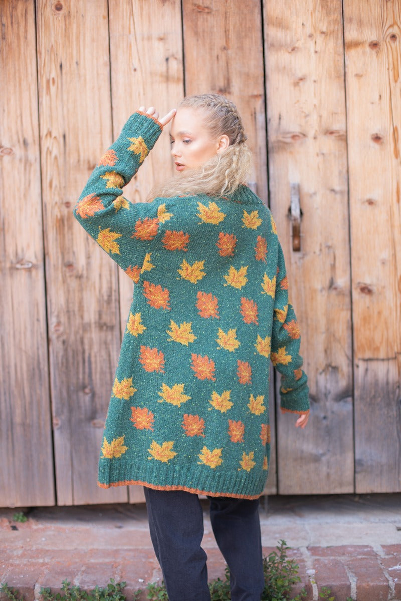 A Jody Long Alba Pattern - Oak Cardigan (PDF)