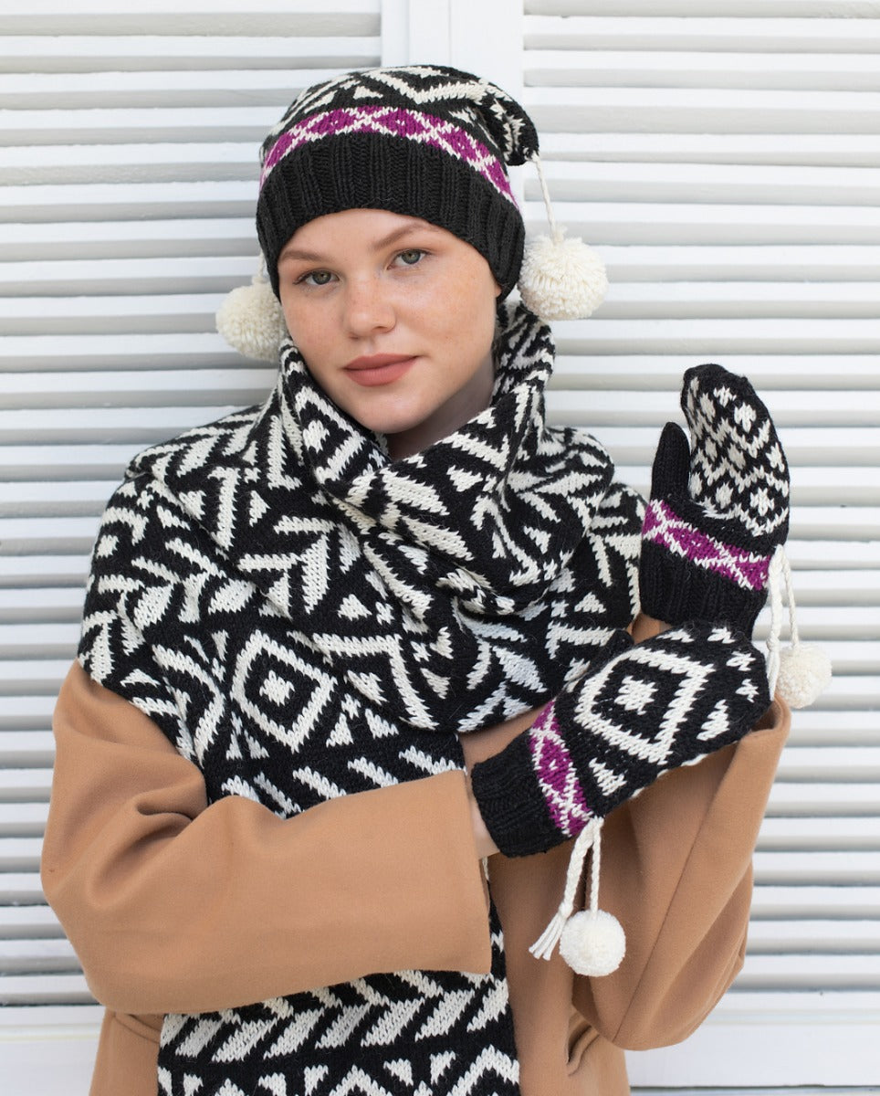 A Jody Long Alpamayo Pattern - Azteca Accessories Set (PDF)