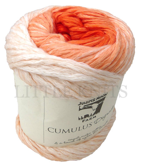 Juniper Moon Farm Cumulus Degrade Scarlet Ibis Color 410
Juniper Moon Farm Cumulus Degrade on Sale at Little Knits