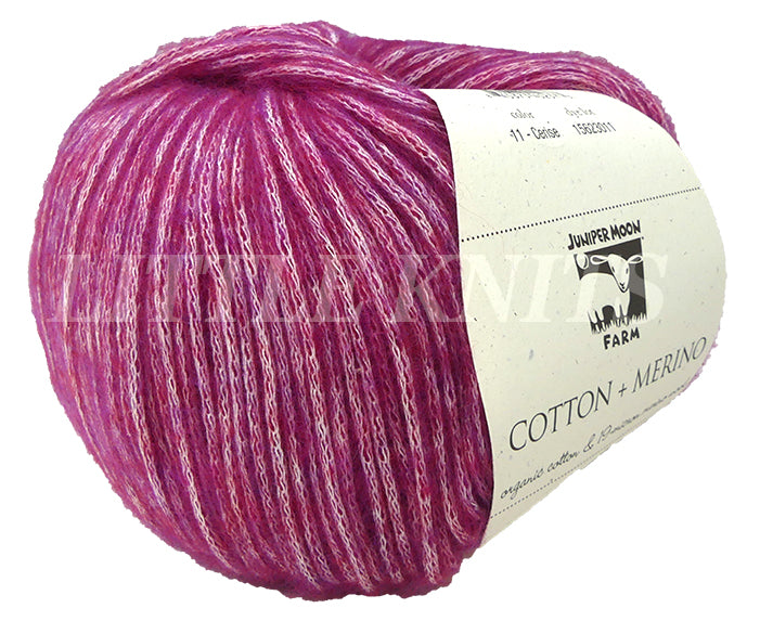 Juniper Moon Farm Cotton + Merino - Cerise (Color #11)