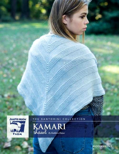 A Juniper Moon Farm Moonshine Pattern - Kamari Shawl (PDF)