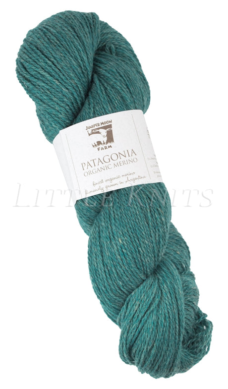 Juniper Moon Farm Patagonia Organic Merino Aquamarine Color 107