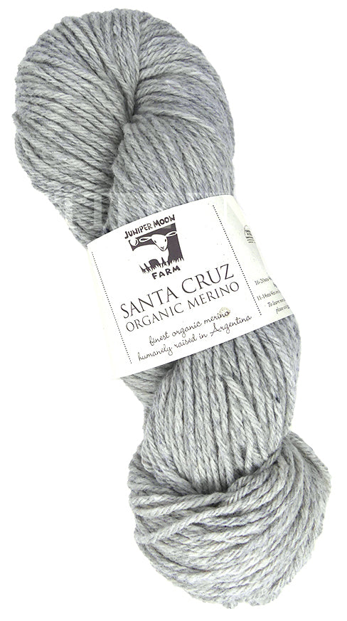 Juniper Moon Farm Santa Cruz Organic Merino - Light Grey (Color #104) on sale at 25-55% off at Little Knits