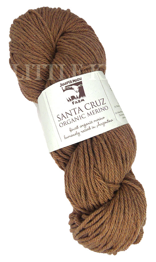 Juniper Moon Farm Santa Cruz Organic Merino - Mahogany (Color #108) on sale at 25-55% off Little Knits